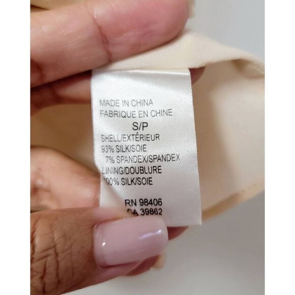 Theory Silk V-Neck Camisole Tank S - Picture 10 of 12